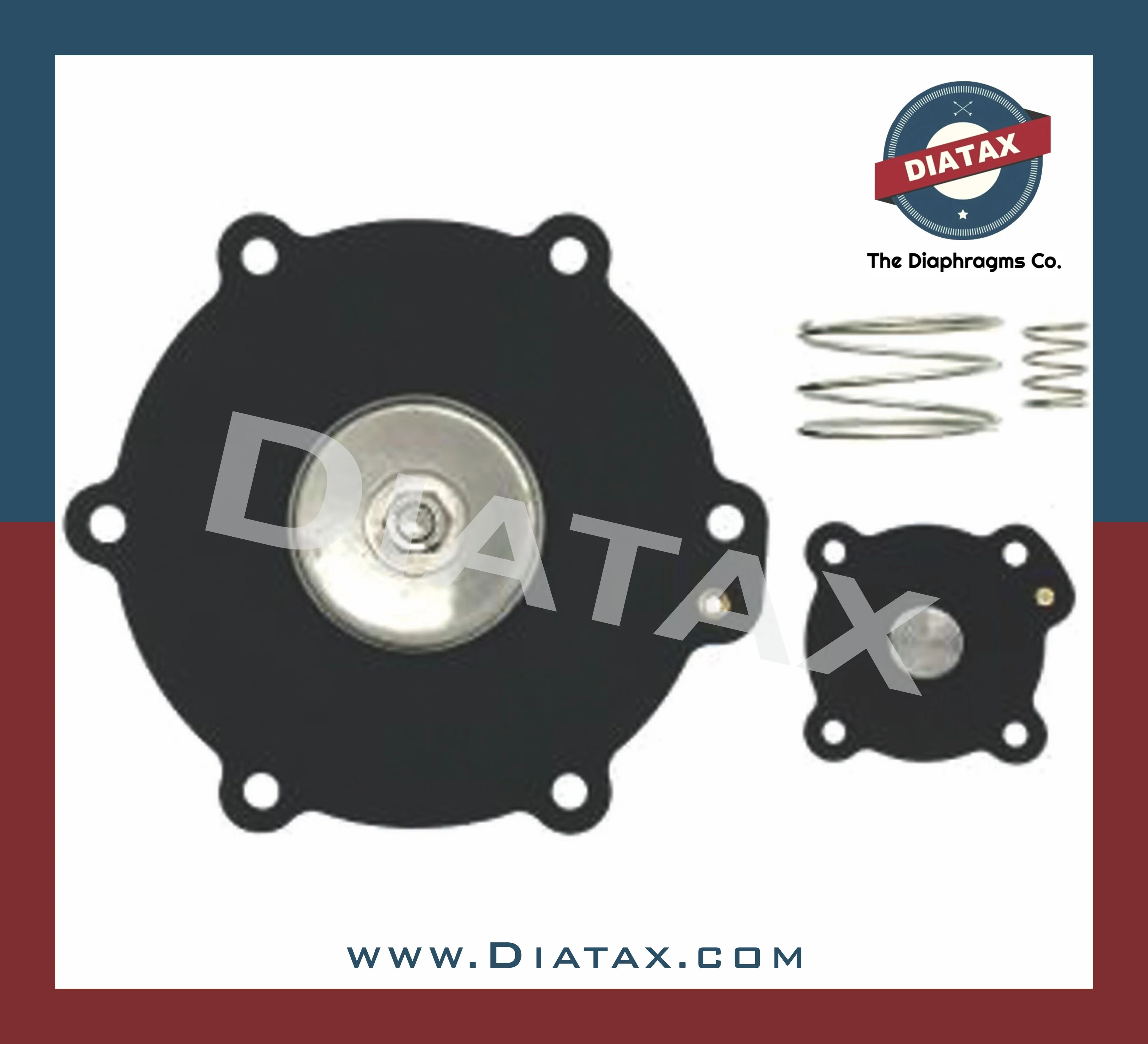 Mecair DB120 Dust Collector Pulse Jet Solenoid Valve Diaphragm Repair Kit